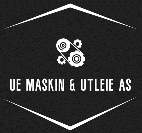 UE maskin og utleie as logo